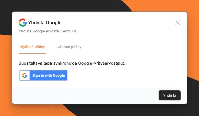 Yhdistä arvostelulähteet